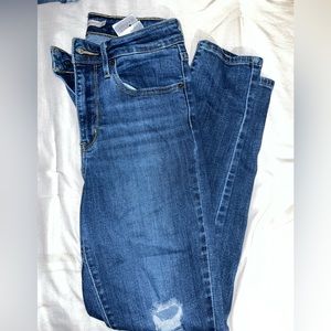 levi 721 skinny jeans